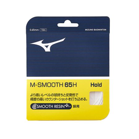 Mizuno M-SMOOTH 65H HOLD 10m Badminton String White
