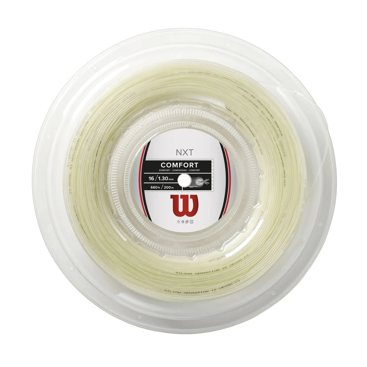 Wilson Nxt String 17 Racket Wilson NXT 16/1.30mm Tennis String 200m Reel – JY Sports