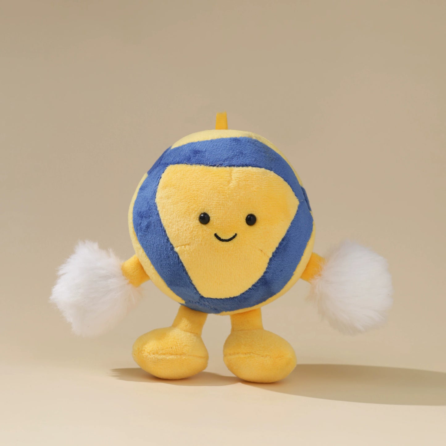Volleyball plush keychain trendy creative doll toy