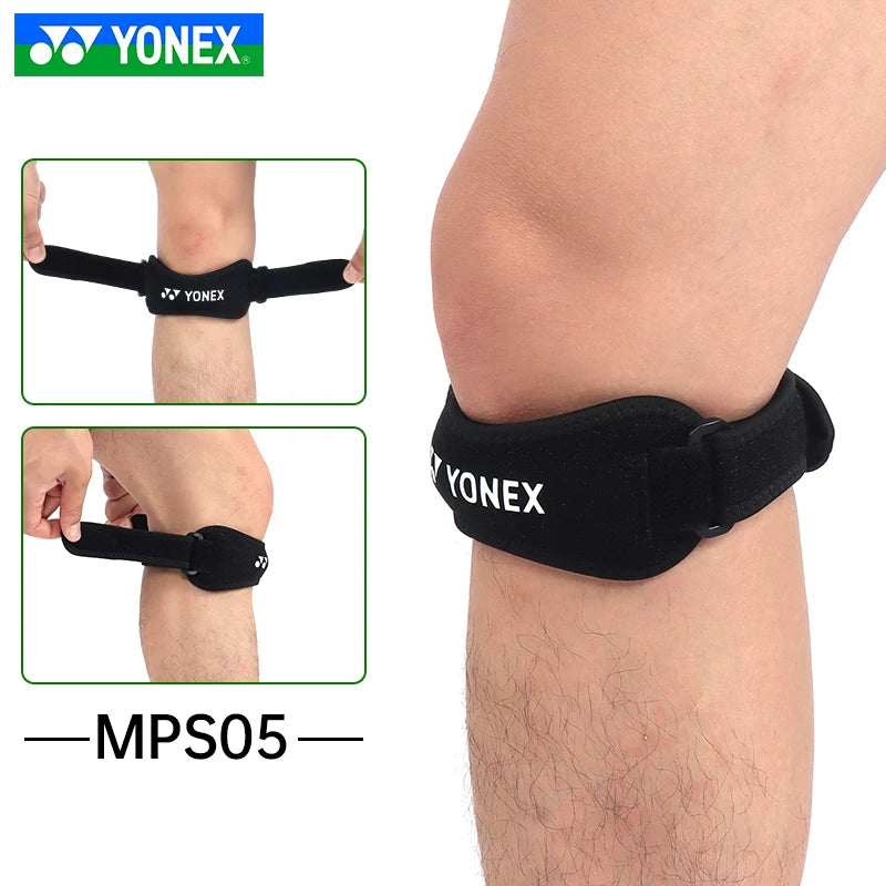 Yonex MPS-05CR Knee Patellar Tendon Strap Black（6.5x18.5CM）