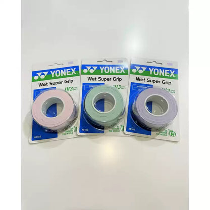 Yonex Ac 102 overgrips 3 pack