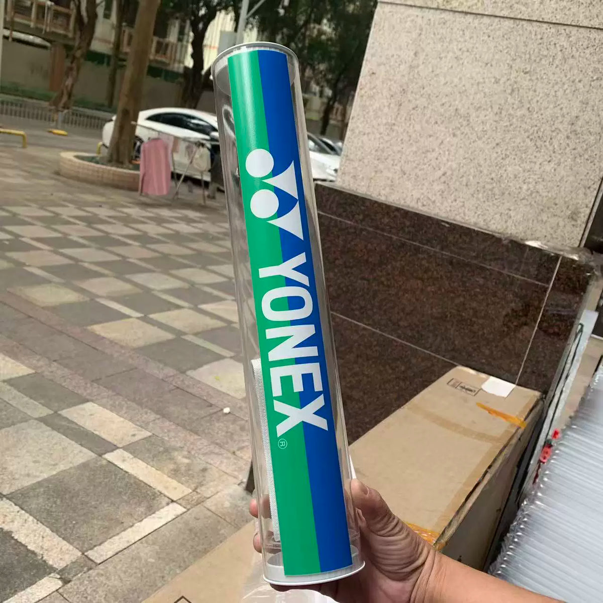Yonex YOBC4047CR Portable badminton tube with magnet