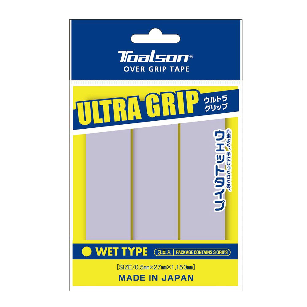 TOALSON Ultra Grip Tennis Grip Tape 3-Pack