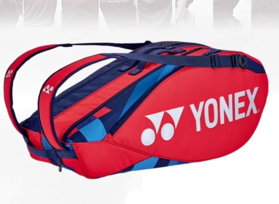 Yonex BA92226EX Pro Racquet Bag (6 Pcs) Red