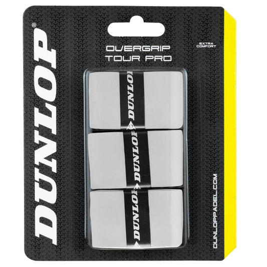 Dunlop Tour Pro x 3 Overgrip White