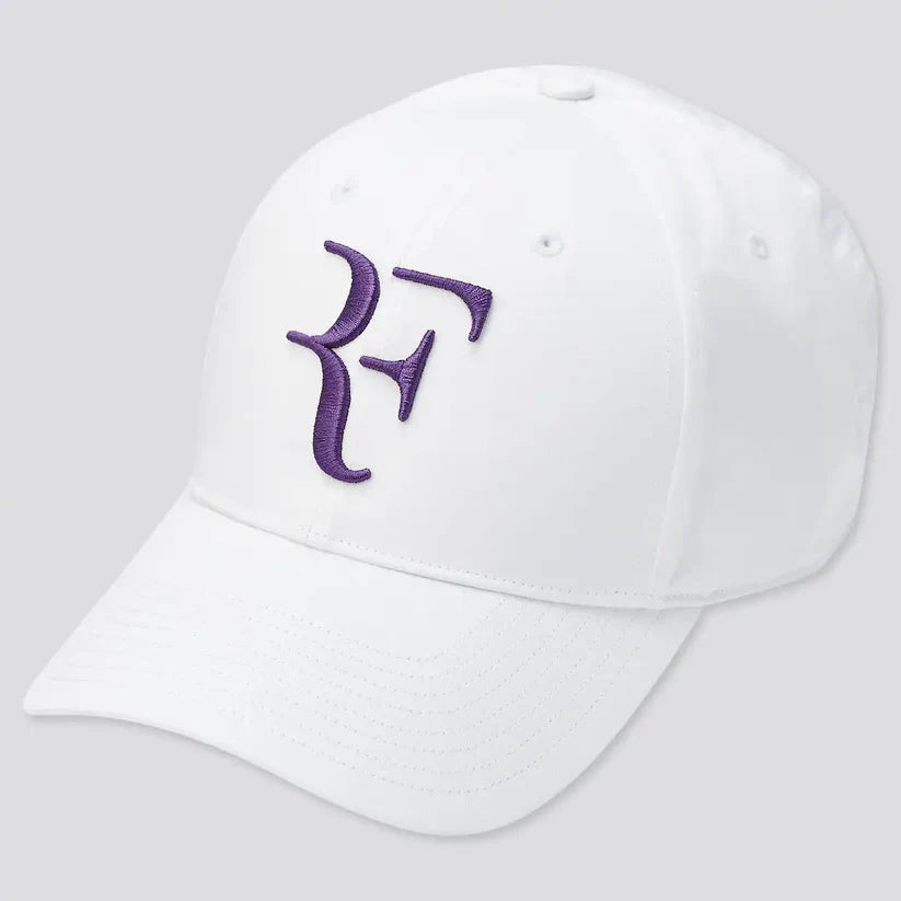 Uniqlo Unisex ROGER FEDERER CAP White/Purple