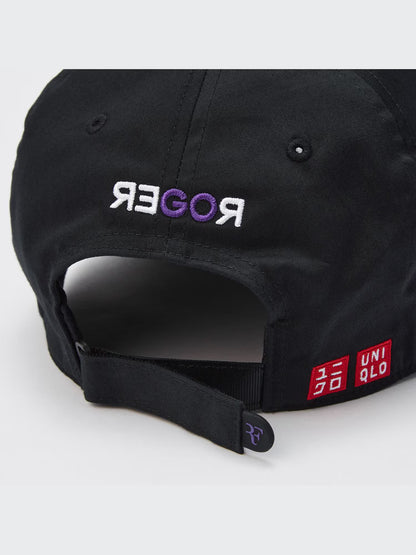 Uniqlo Unisex ROGER FEDERER CAP Black/Purple