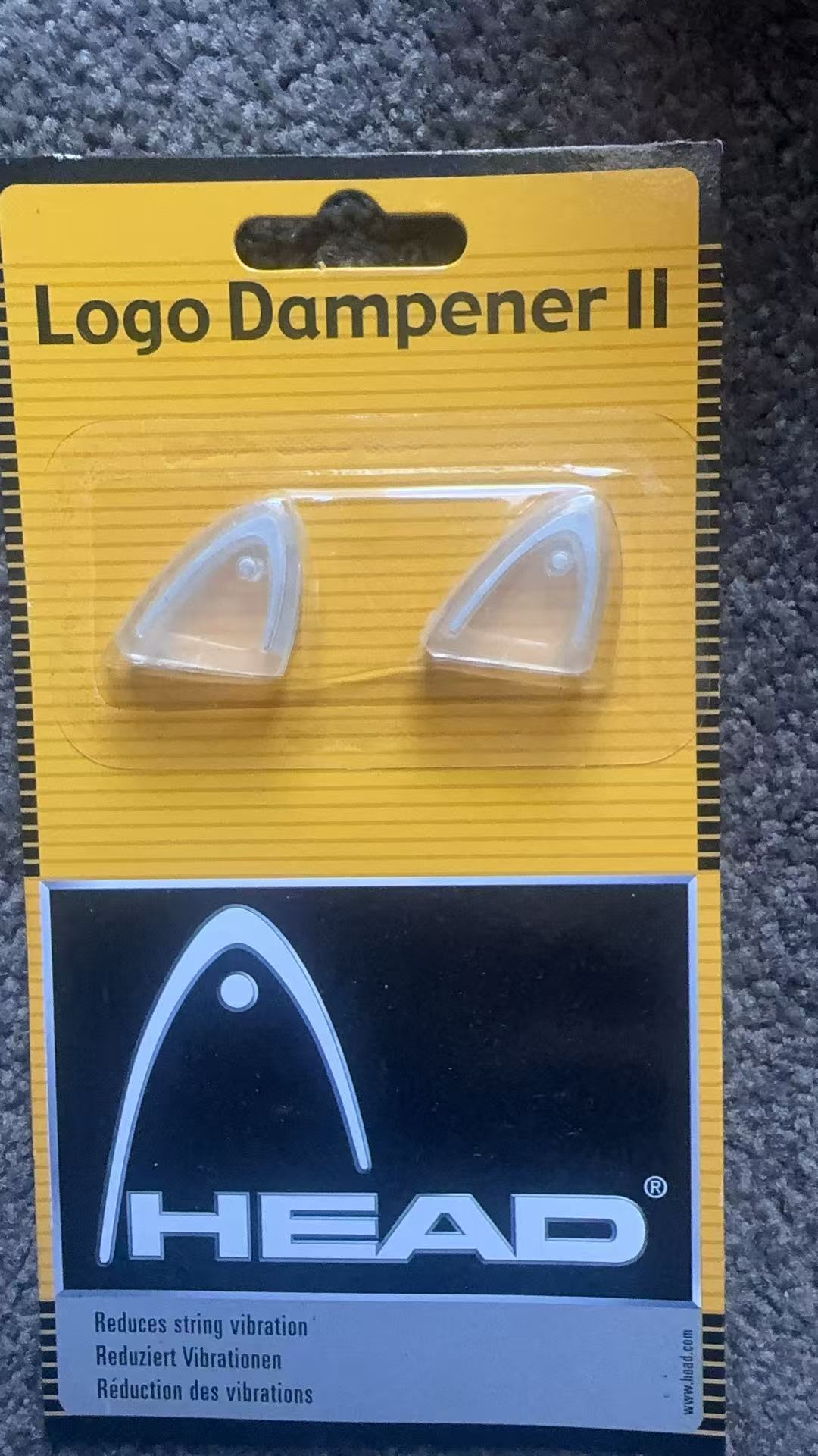 Head  LOGO Dampener II Vibration Dampener 2 Pack