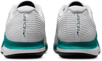 Nike Court Air Zoom Vapor 12 HC 'White Radiant Emerald' FV5552-104 Men Tennis shoes