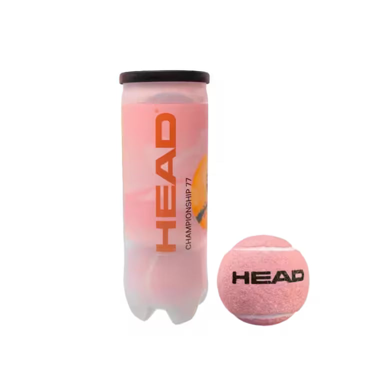 HEAD Championship 77 Tennis Balls (3 balls) Pink