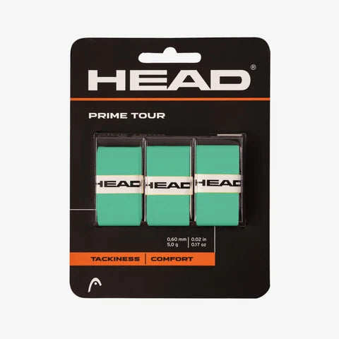 Head Prime Tour 3 Pack Overgrips comfort mint