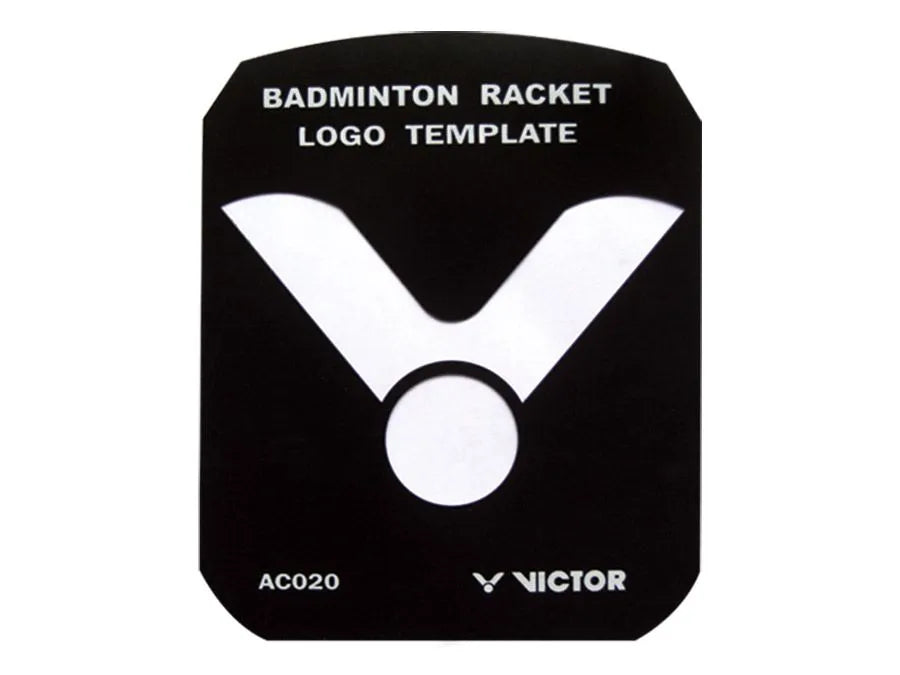 VICTOR AC020 Badminton Logo Stencil Card