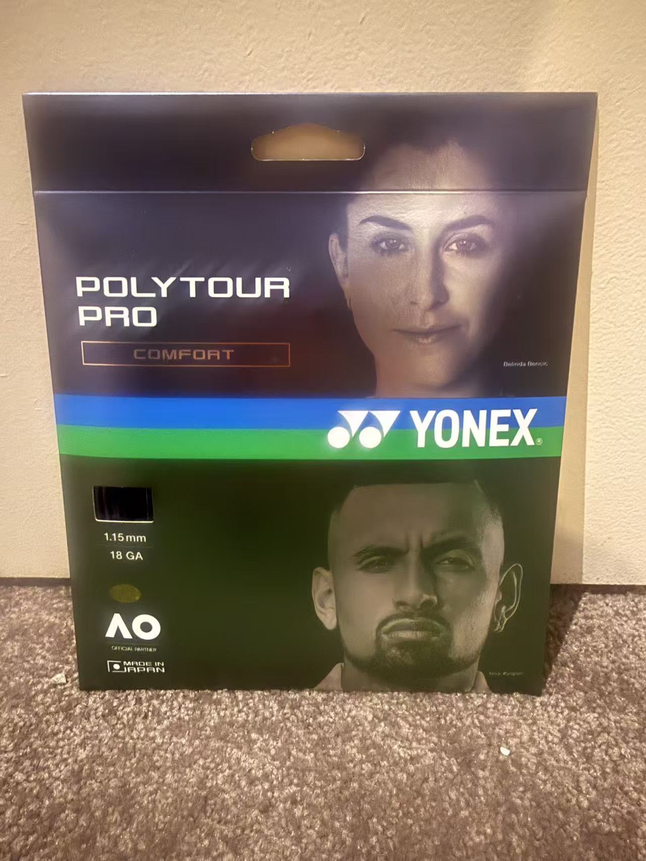 Yonex Poly Tour Pro 12M String Set Midnight Purple