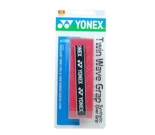 Yonex AC134EX Twin Wave Grap Over Grips Red
