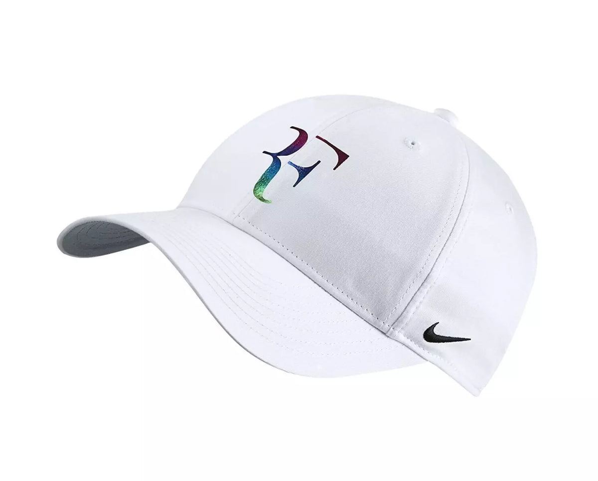NIKE Men’s RF Roger Federer Legacy91 Iridescent Tennis Cap-White, 835536-100