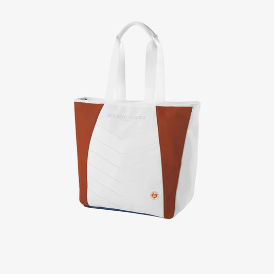 Wilson 2024 ROLAND GARROS Tote Bag Cream/Clay