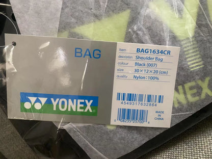 YONEX BAG 1634CR Shoulder Bag Black