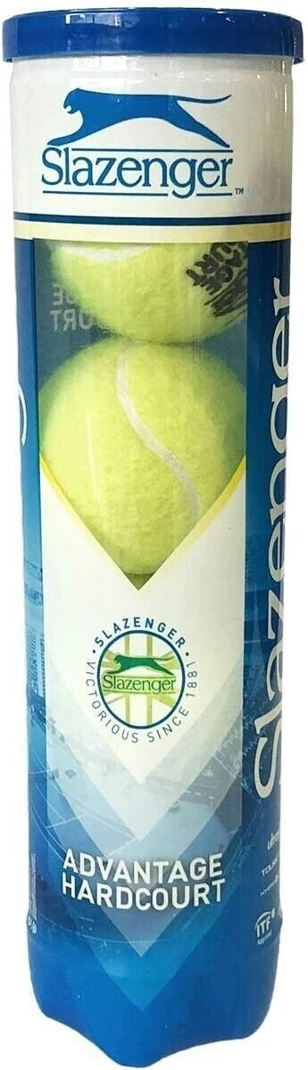 Slazenger Advantage Hardcourt tennis balls 4 Balls
