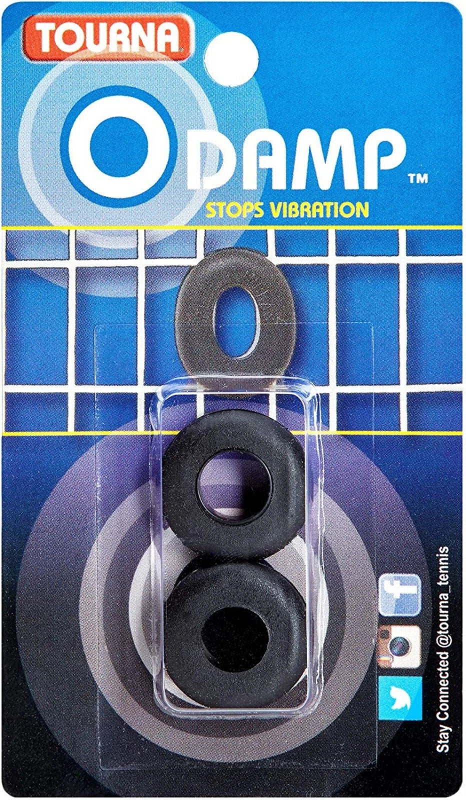Tourna PETE SAMPRAS O Damp Set of 2 Vibration Dampeners