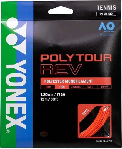 Yonex POLY TOUR REV 120 Tennis string 12M Set