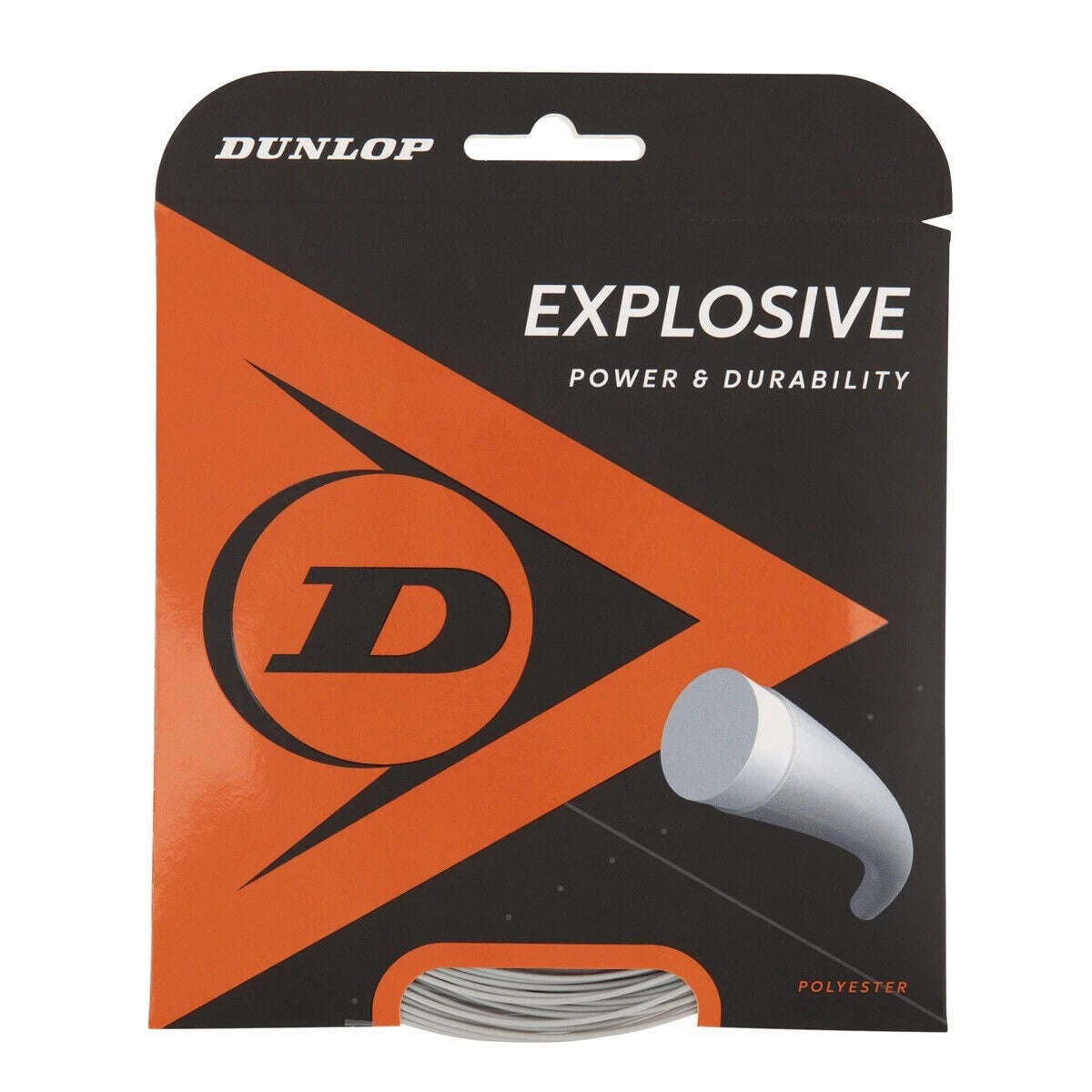 DUNLOP Explosive 17G/1.25mm 12m Set Tennis String Silver