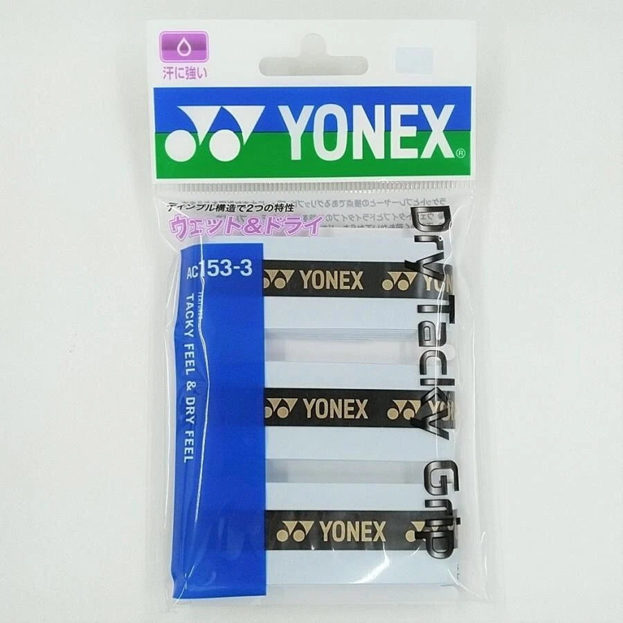 Yonex AC153 Dry Tacky Grip (Pack of 3)