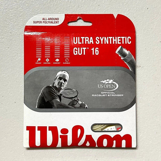 Wilson 16/1.30 ULTRA Synthetic gut Tennis String 12M set