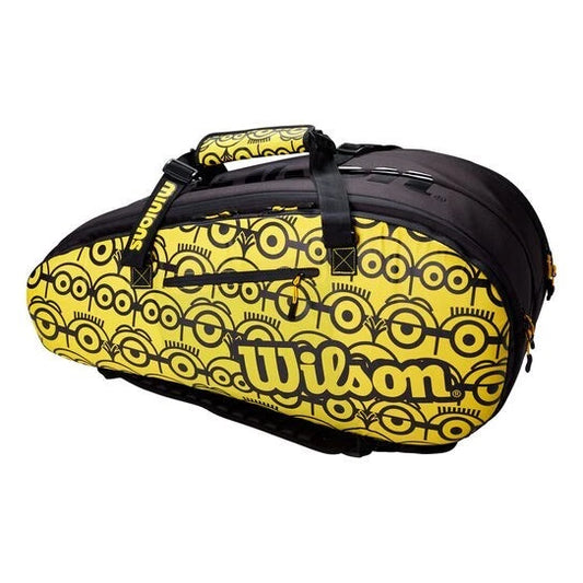 Wilson Minions Tour 12Pk Racquet Bag Black/Yellow