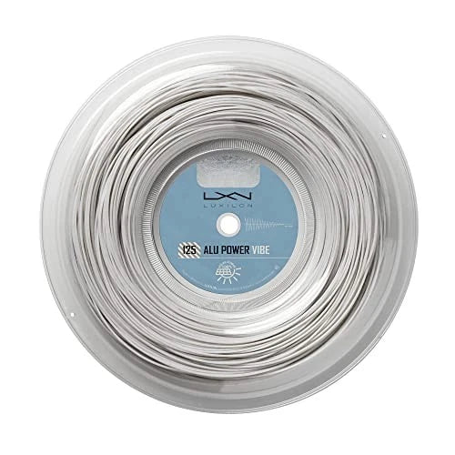 LUXILON ALU POWER Vibe 125 200M REEL Tennis String White