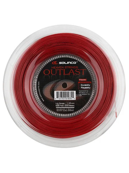 Solinco Outlast 1.25/16L tennis String 200M Reel