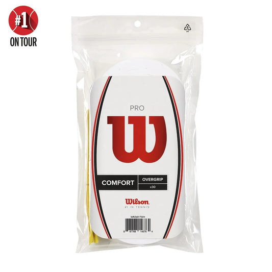 Wilson pro overgrips 30 pack White