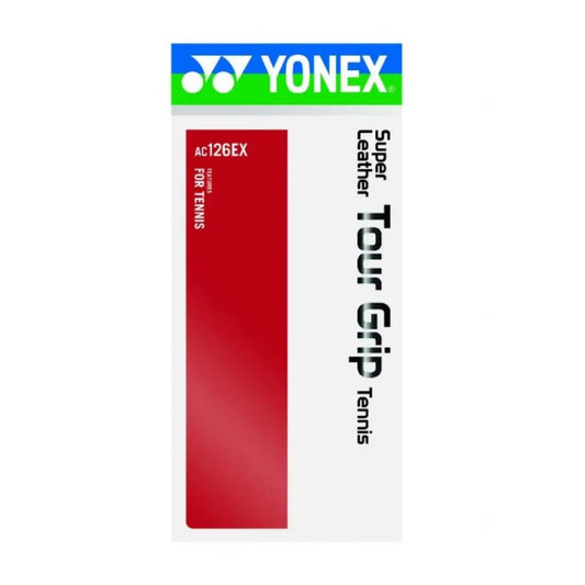 Yonex AC126EX Synthetic Leather Tour Grip White For Tennis