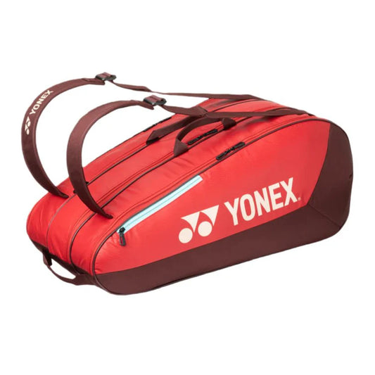 YONEX BA42529 Team 9-pack Tennis Racquet Bag Ruby Red