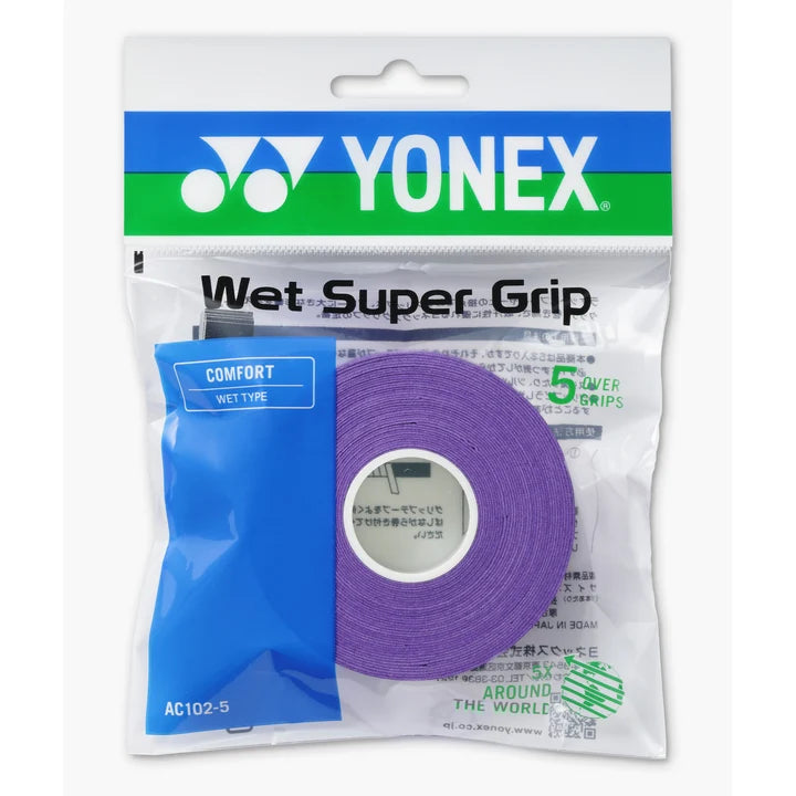 Yonex Ac 102 overgrips 5 pack