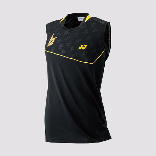 Yonex 10000LDEX Lin Dan Men's Sleeveless Shirt Black ASIA M (EURO S)