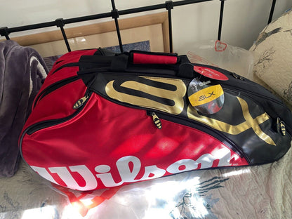 Wilson Blx Tour RF S6 Tennis Racquet Federer Bag Red WRZ822900